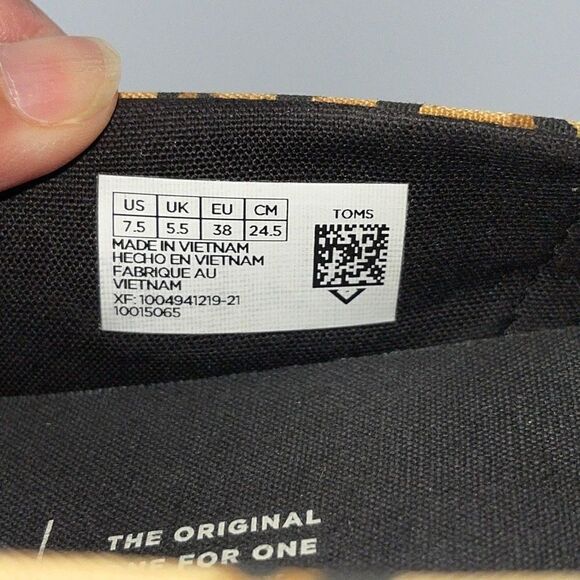 TOMS Womens Alpargata Cupsole Slip On‎ Flat Comfor Shoes Leopard Print Size 7.5 - Picture 9 of 9